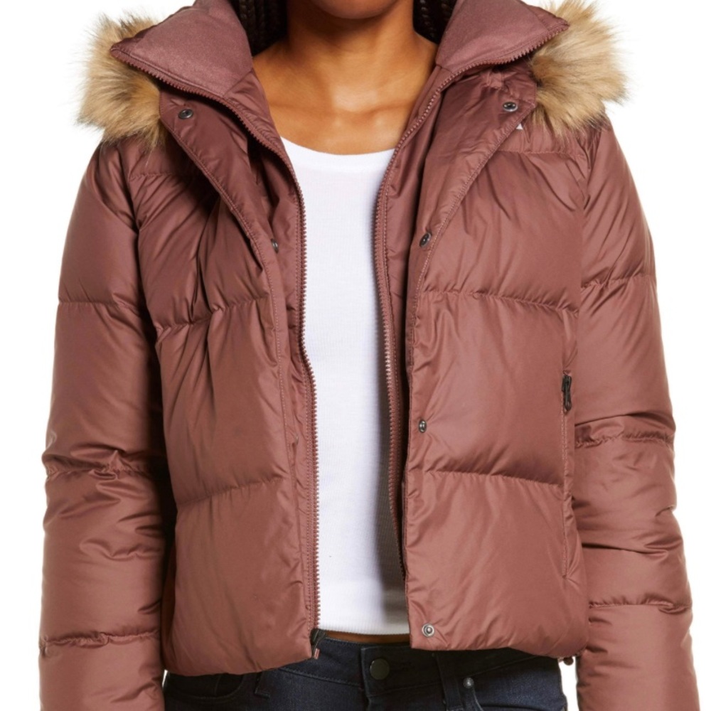The North Face Dealio Down Jacket Marron Purple size Small